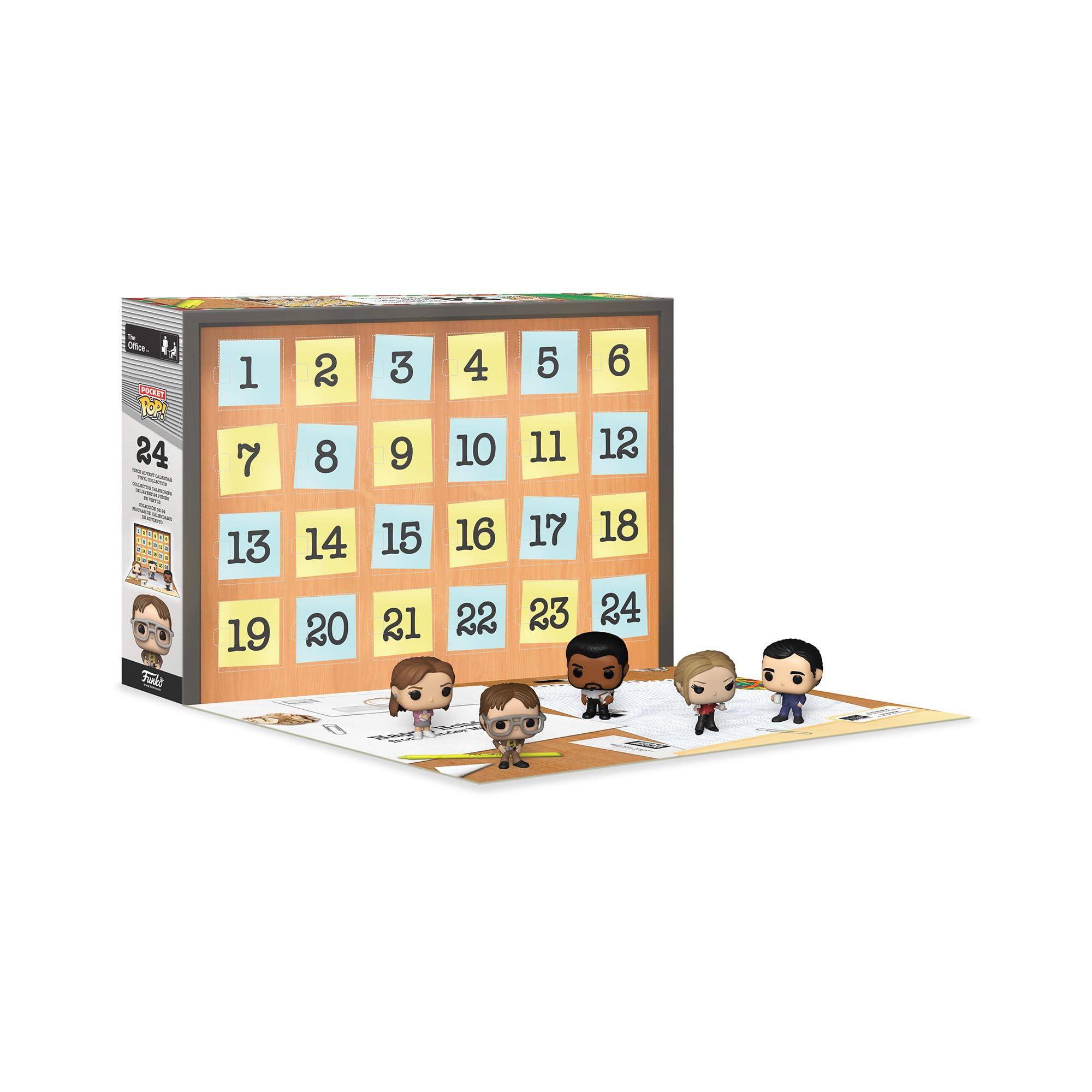 Funko Funko Advent Calendar: the Office - Michael Scott - 24 Days Of Surprise - Collectible Vinyl Mini Figures - Mystery Box - Gift Idea - Holiday Xmas for Girls, Boys & Kids - Christmas Countdown