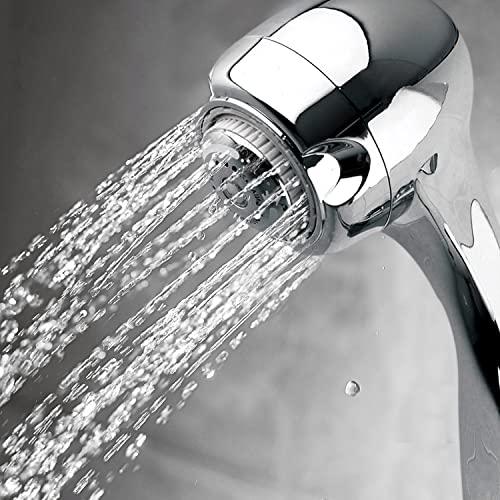 Niagara Conservation Niagara Conservation N2935CH Earth Spa 3-Spray with 2 GPM 2.7-in. Wall Mount Handheld Shower Head in Chrome, 1-Pack | Bathroom Shower Head Sprayer with Pressure Compensation Technology