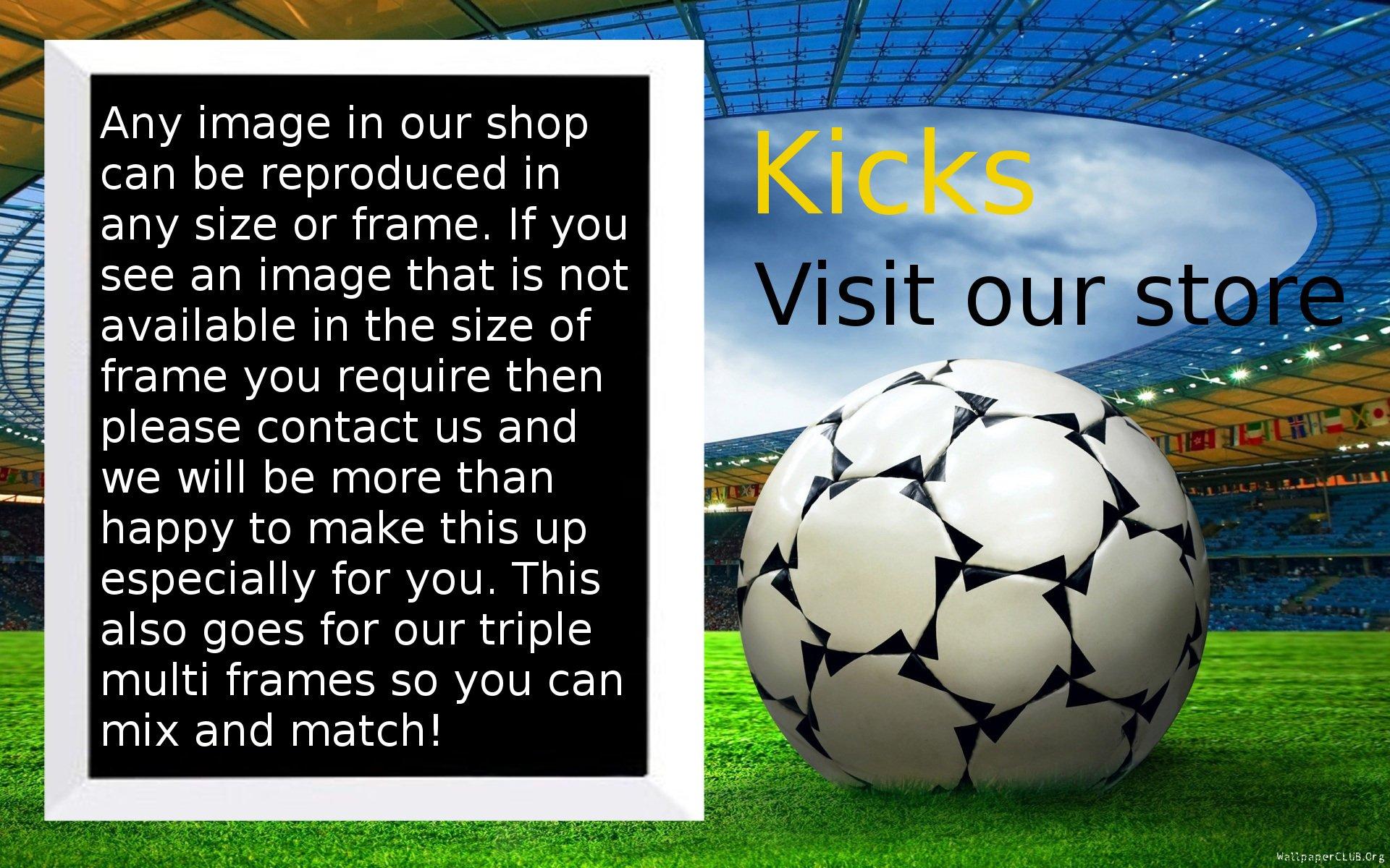 Kitbags & Lockers Signed Black Soccer \"The Free Kick\" Lionel Messi Barcelona Autographed Photo Photograph Picture Frame Gift SM