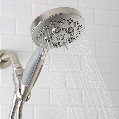 Speakman Speakman VS-1240-BN-E2 Rio Multi-Function Handheld Shower Head, 2.0 GPM, Brushed Nickel
