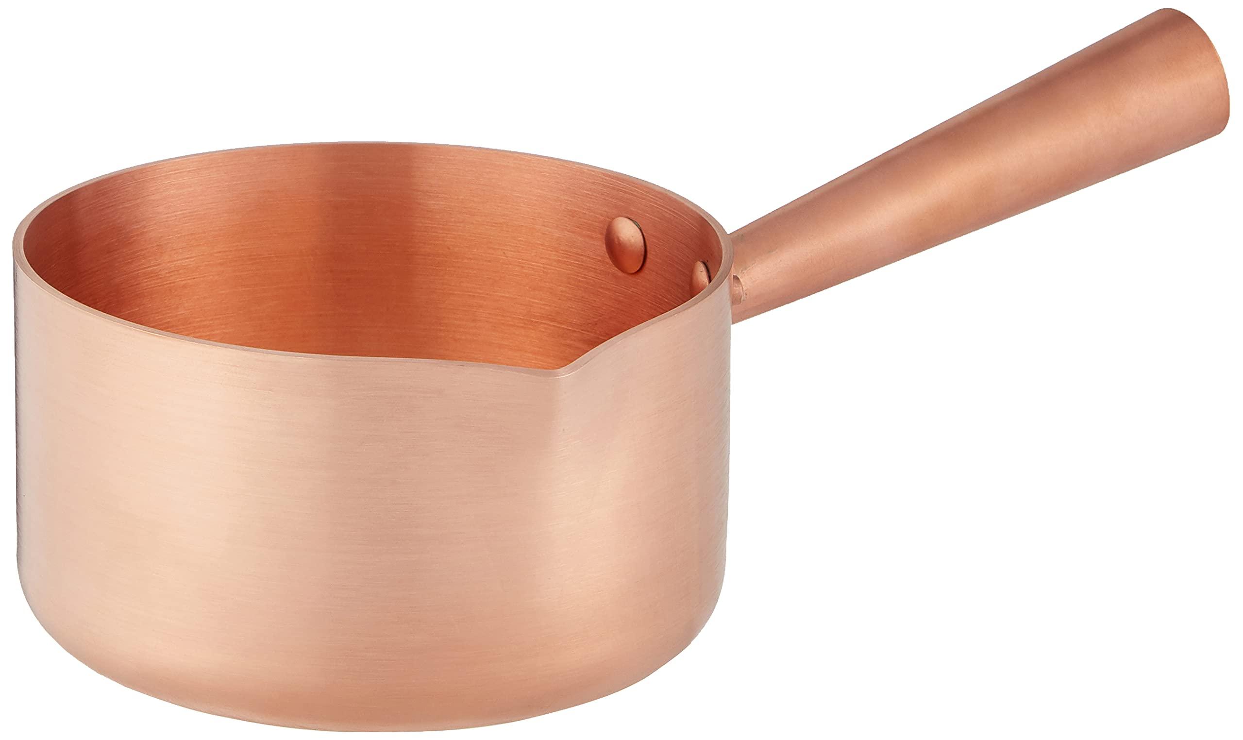 Mauviel Mauviel M\'Passion Copper Sugar & Caramel Sauce Pan, 1.2-qt, Made In France