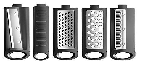 Simposh Simposh Compact Multi Box Grater, Black