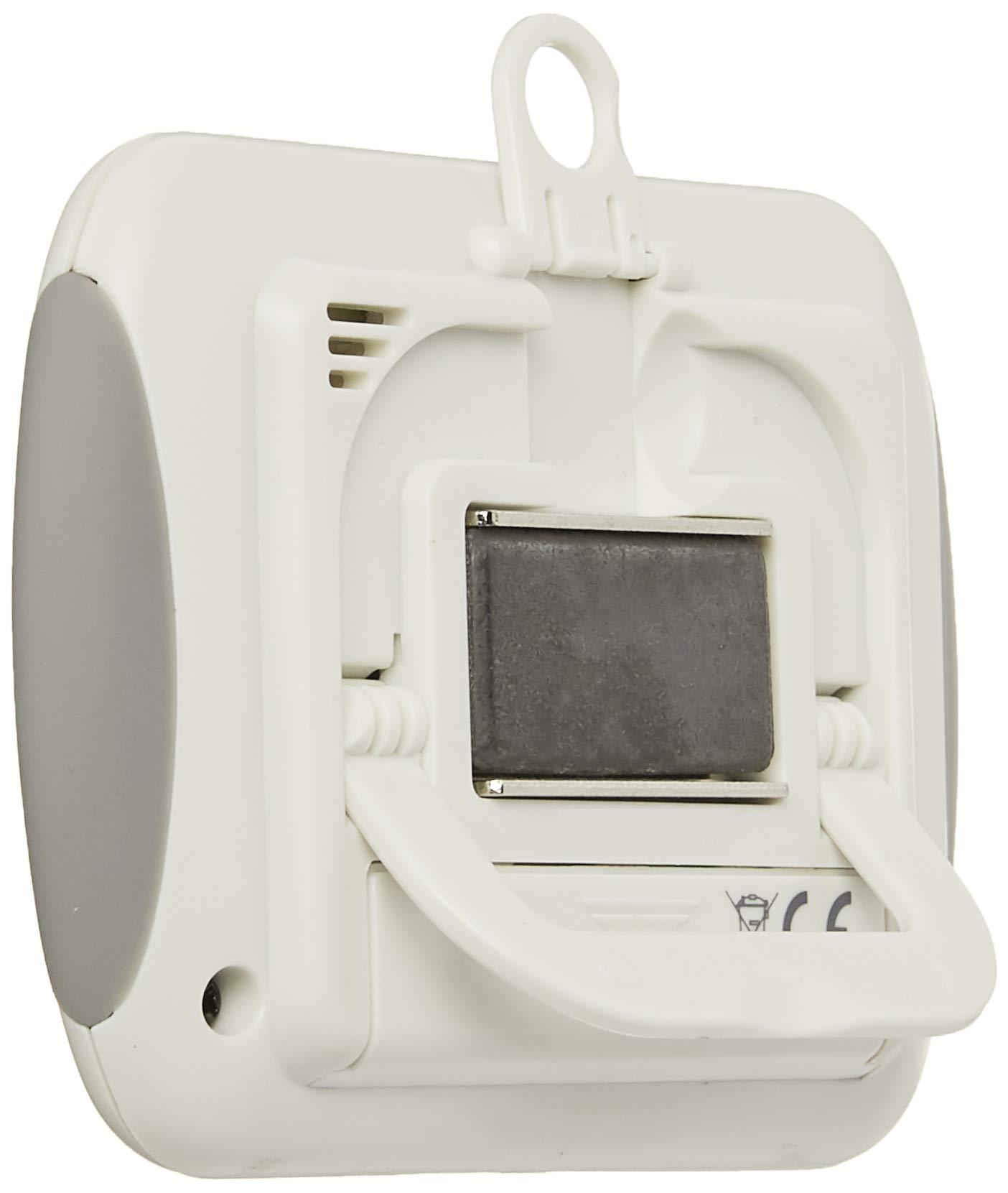 CDN CDN TM15 Big Timer | Counts Up & Down, 100 Minutes & Seconds, Extra-Large Digits, Loud Alarm, Stand, Hang, Magnet Mounting, Perfect for Batch Baking, 1, White