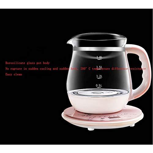 HOMEFC Functional Pot Electric Kettle Fruit Tea Multifunctional Glass Electric Kettle 1.8L Kettle