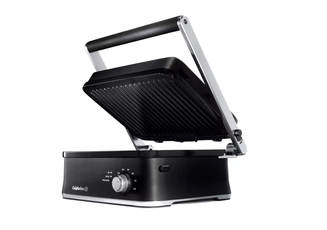 Calphalon Calphalon Nonstick Ceramic Cooking Surface Precision Control Multi-Grill 1500W - Matte Black