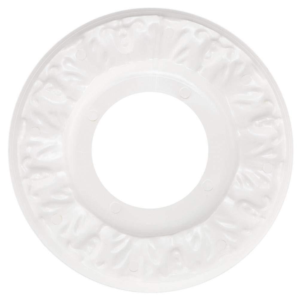 Westinghouse Westinghouse 7702700 10\" White Victorian Molded Plastic Ceiling Medallion