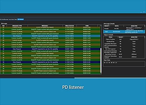 AVHzY AVHzY USB Power Meter USB 3.1 Tester Digital Multimeter Current Tester Voltage Detector Lua Interpreter Integrated DC 26V 6A PD 2.0/3.0 QC 2.0/3.0/4.0 pps Trigge