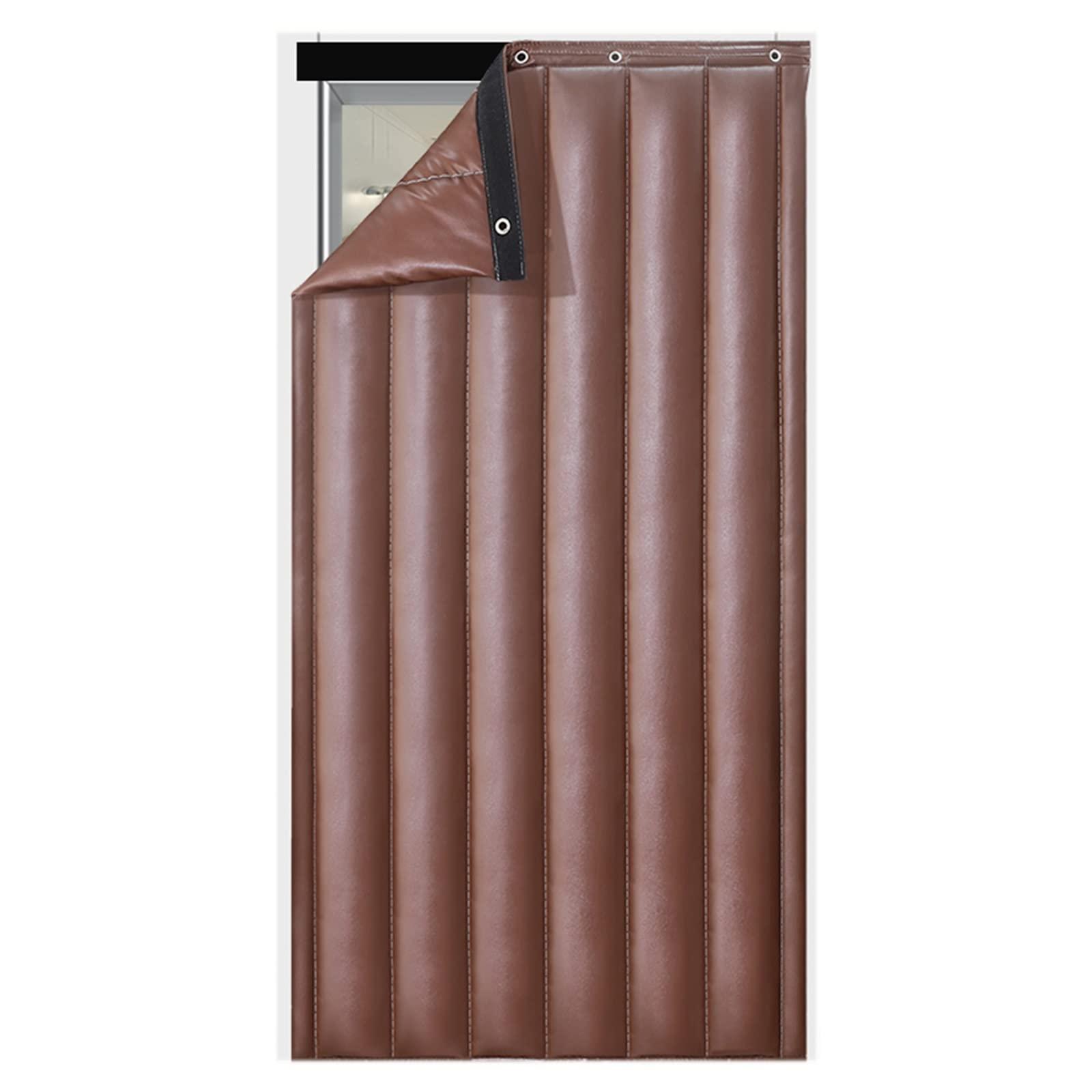 YZJJ YZJJ Sound Proof Soundproof Door Curtains Winter Cotton Thicken Curtain Blanket - Partition Insulation Thermal Curtain - Home Bedroom Windproof Cloth Waterproof PU