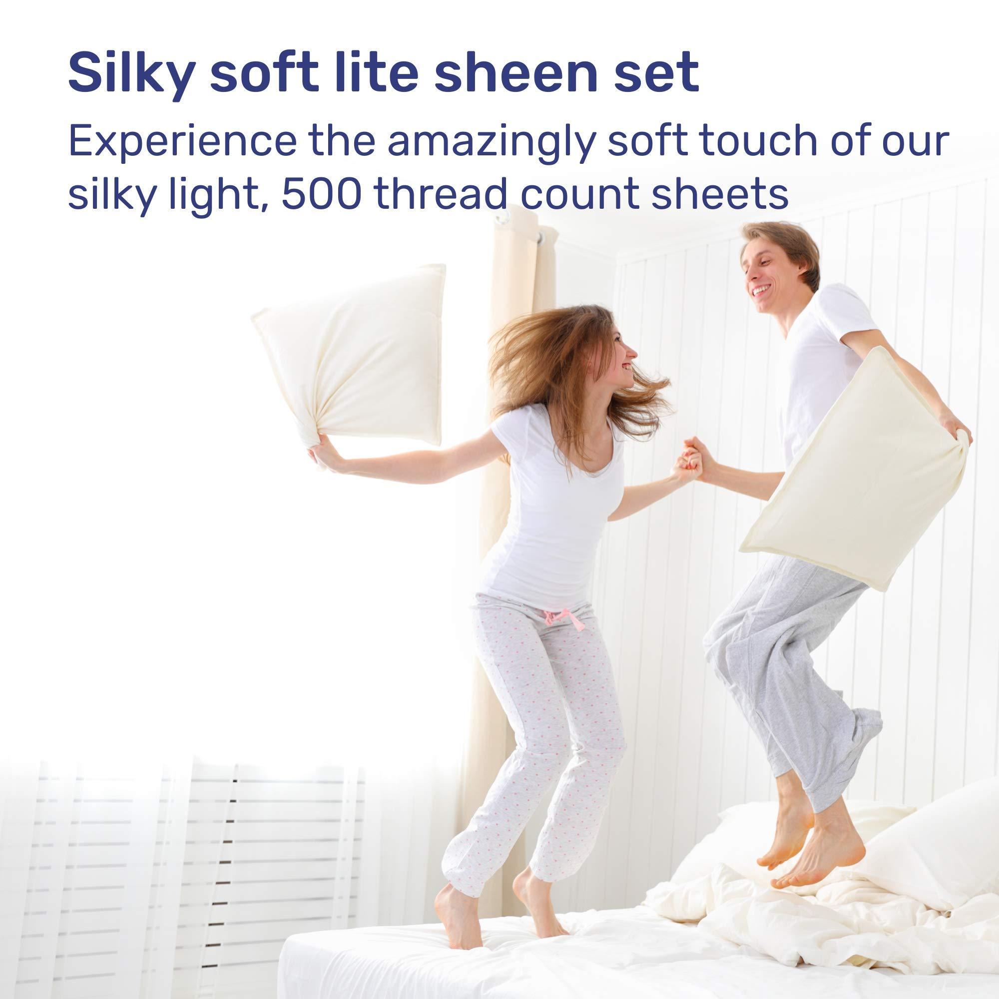 ViscoSoft ViscoSoft 4 Inch Memory Foam Mattress Topper Twin XL - Select High Density Extra Long Ventilated Mattress Pad - Removable Bamboo-Rayon Cover