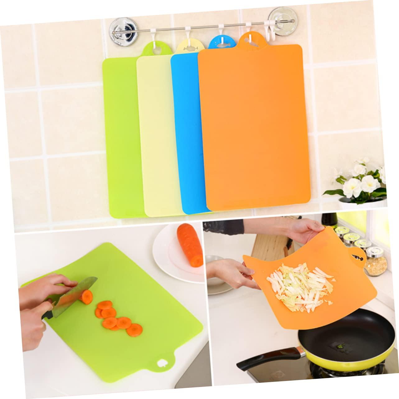 Unomor Unomor 4pcs Chopping Board Kitchen Cutting Board Flexible Cutting Board Cutting Board