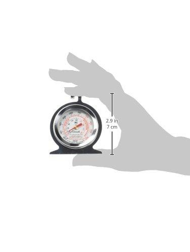 Escali Escali AHO1 Durable Stainless Steel Oven Thermometer, Oven Safe with Stand or Hang, HACCP Guidelines, and NSF Certified Silver