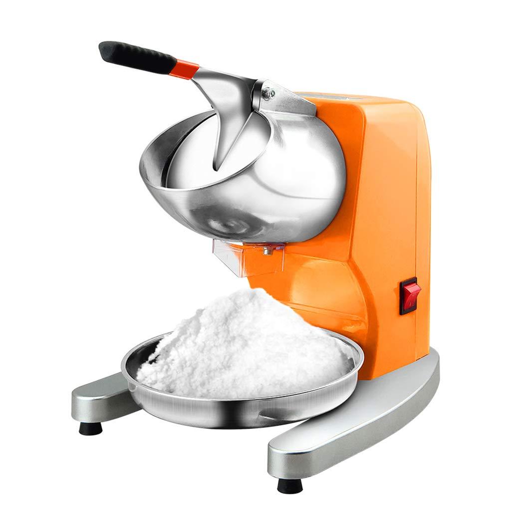 Ice crusher Ice Crusher, Electric Ice Shaver Machine, Non-Slip Pads, 95Kg/Hour, Ice Shaver Snow Cone Maker for Ice Cream, Cold Drinks, Fruit Dessert, for Household & Commercial Use