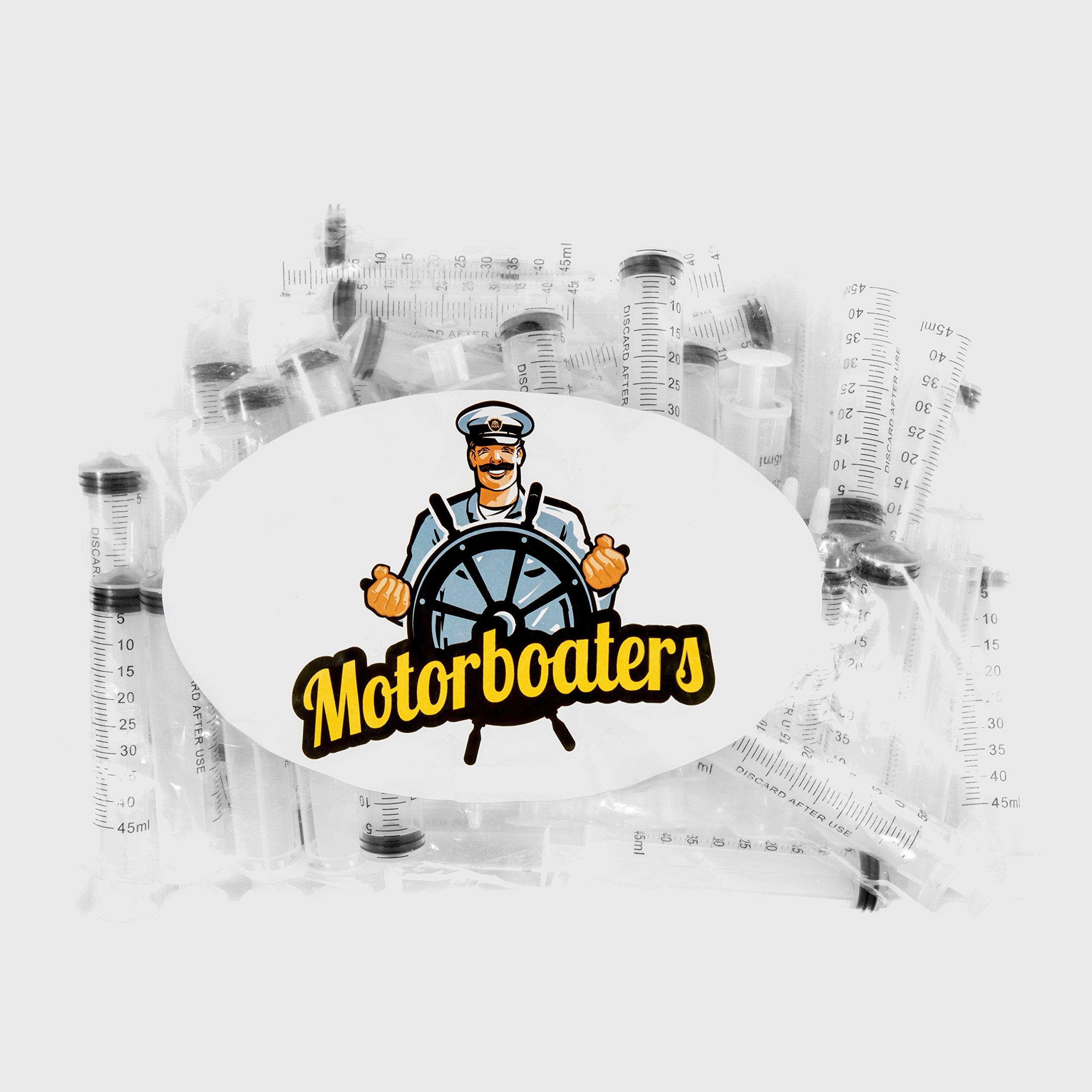 Motorboaters Motorboaters 50 Pack Jello Shot Syringes (1.5 Ounce) BPA Free - Jell O Shooters for Parties, Games and Halloween Costumes