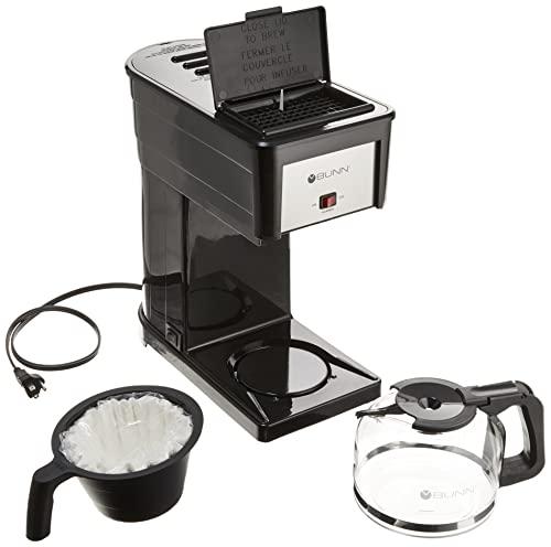 BUNN BUNN GRB Velocity Brew 10-Cup Home Coffee Brewer, Black