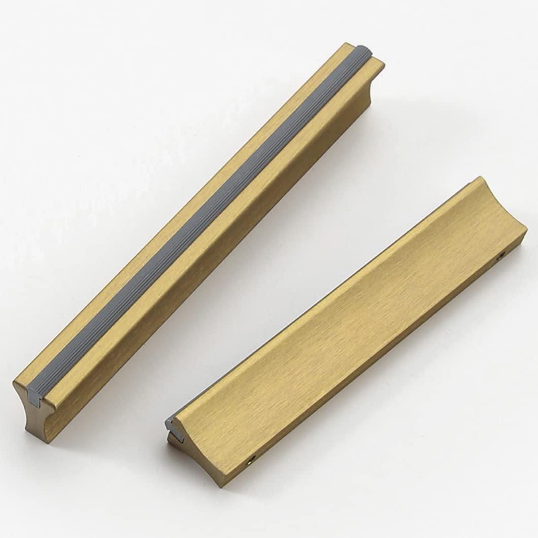 MbeLLO Cabinet Pull HandlesConcealed HandlesAluminum Alloy Furniture Handles 2 Pcs Cupboard Door Pull Handles Solid Cabinet Drawer Pull Knobs, for Bathroom Kitchen Bedroom Wardrobe (Length 600mm) ( Size :