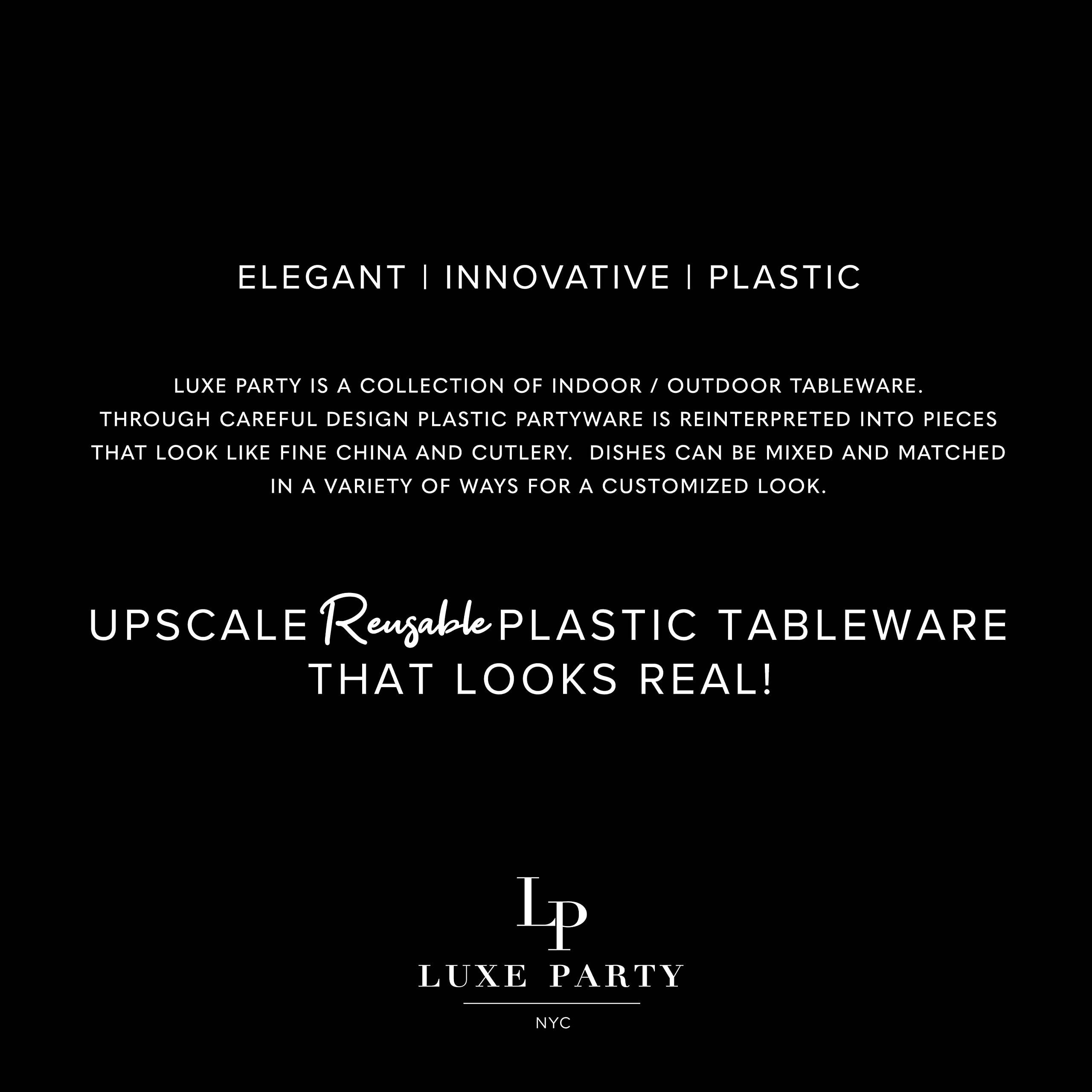 LUXE PARTY Luxe Party 112 Pack Monogram Napkins | Letter R Initial | Disposable | Premium Airlaid | Linen Feel | Decorative Table Setting | Guest Towel Napkin | White and Gold