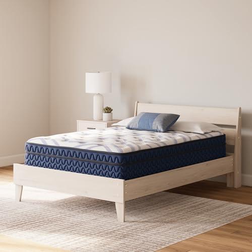 Signature Design by Ashley Signature Design by Ashley Full Size Stack 12 Inch Hybrid Medium Plush Cooling Gel Infused Memory Foam Mattress for Pressure Relief
