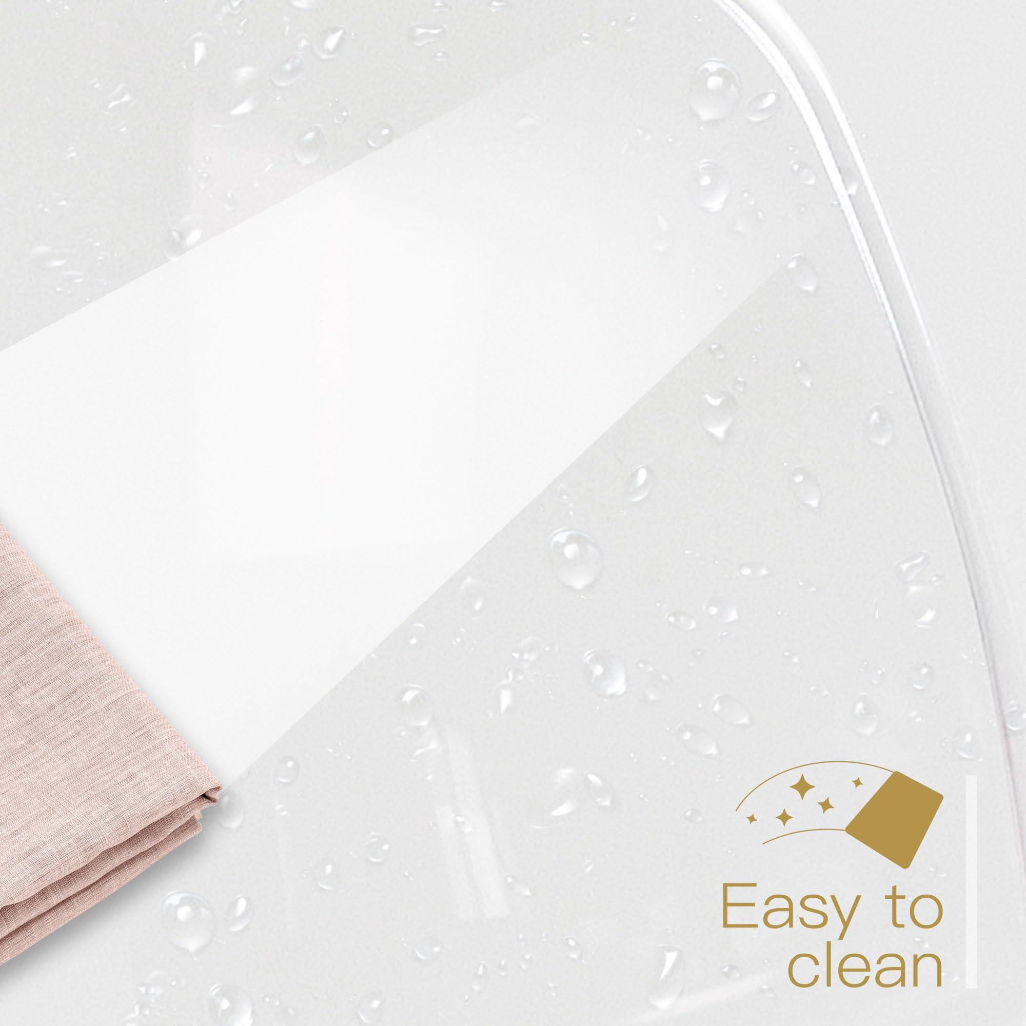 Villeston Villeston Acrylic Clear Desk Chair, Modern Small Cute Armless Vanity Rolling Plastic Chair Home Office Lucite Ghost Curved Chairs Padded with Golden Legs and Adjustable Height, Gold