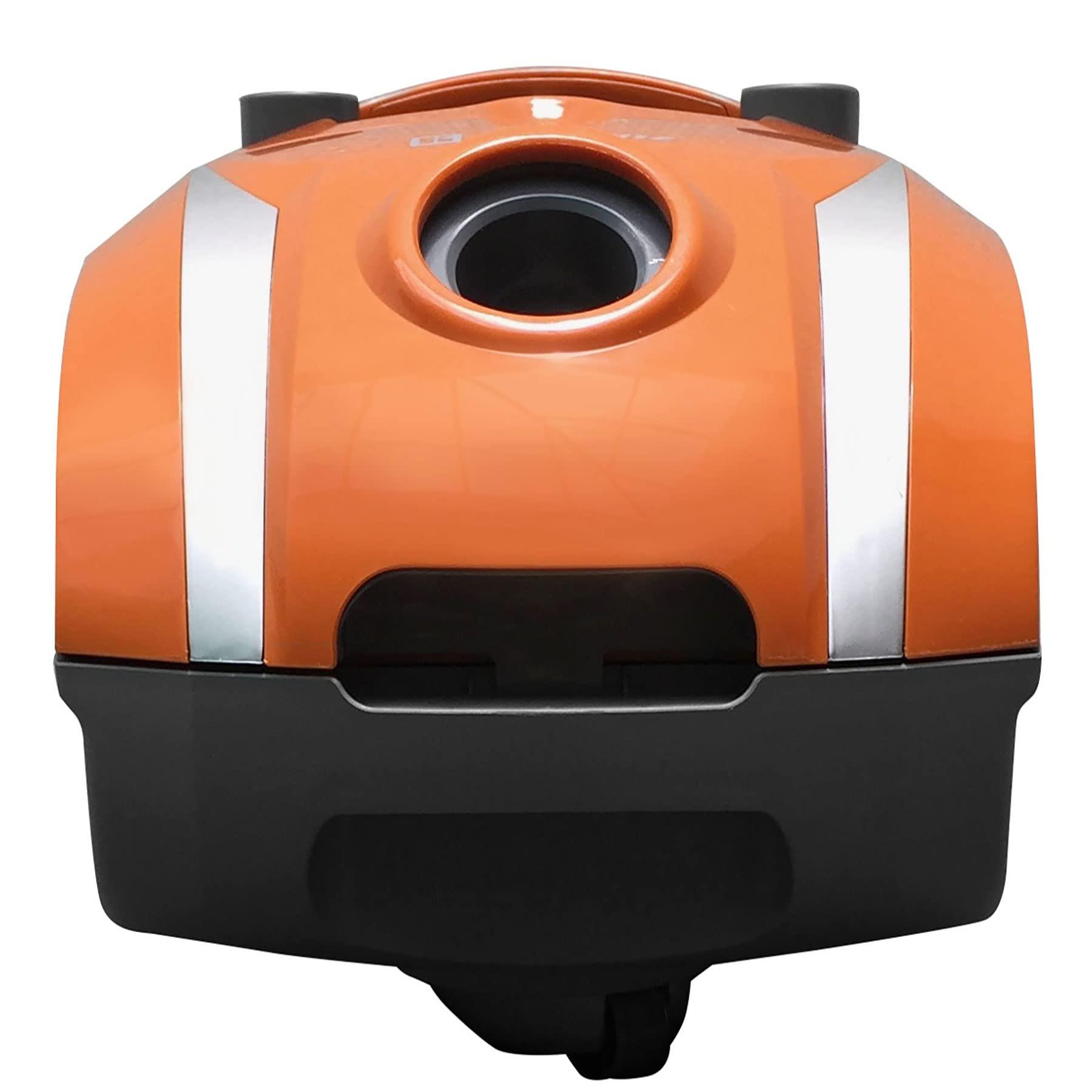 Koblenz Koblenz Canister Vacuum Cleaner-Corded, Orange/Gray