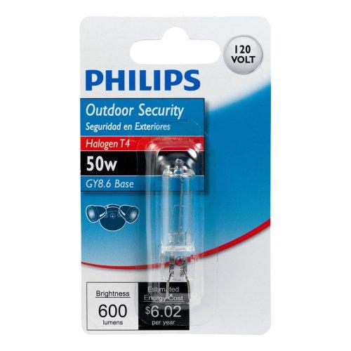 PHILIPS PHILIPS LED 416313 Outdoor and Security 50-Watt T4 Bi-pin Base Light Bulb