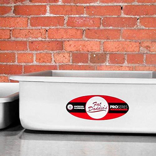Fat Daddio's Fat Daddio's POB-8122 Sheet Cake Pan, 8 x 12 x 2 Inch, Silver