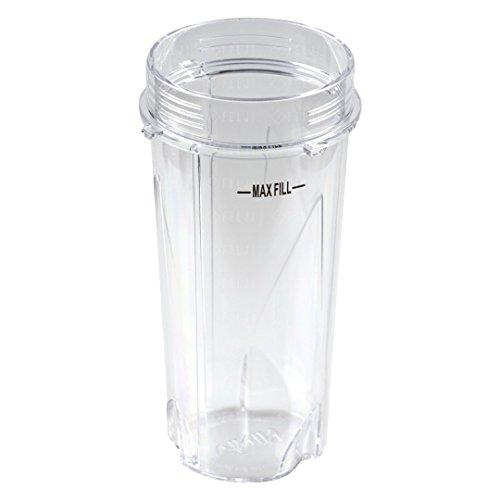 Felji Nutri Ninja 16oz Cup with Lid Model 303KKU 305KKU for BL660 BL663 BL663CO BL665Q BL740 BL780 BL810 BL820 BL830