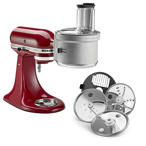 KitchenAid KitchenAid KSM2FPA Food Processor Attachment, Dicing Kit, Silver