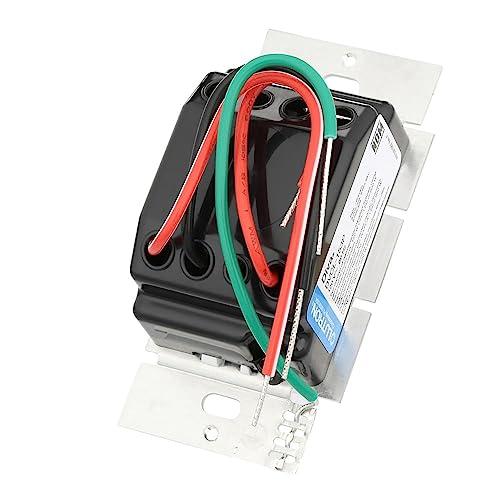 Lutron Lutron Diva LED+ Dimmer for Dimmable LED, Halogen and Incandescent Bulbs with Wallplate | 150W/Single-Pole or 3-Way | DVWCL-153PH-IV | Ivory