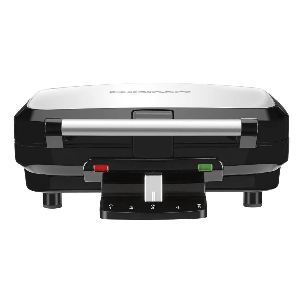 Cuisinart Cuisinart 4-Slice Belgian Waffle Maker, Stainless Steel/Black, WAF-150P1