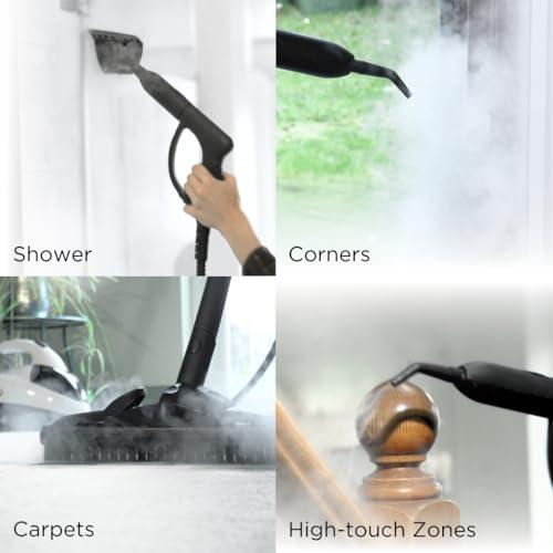 Ewbank Ewbank 1800W Steam Cleaner, with attachments, Carpets, Tile, Floors, car, Upholstery, Bathroom, Kitchen, Windows, Grout
