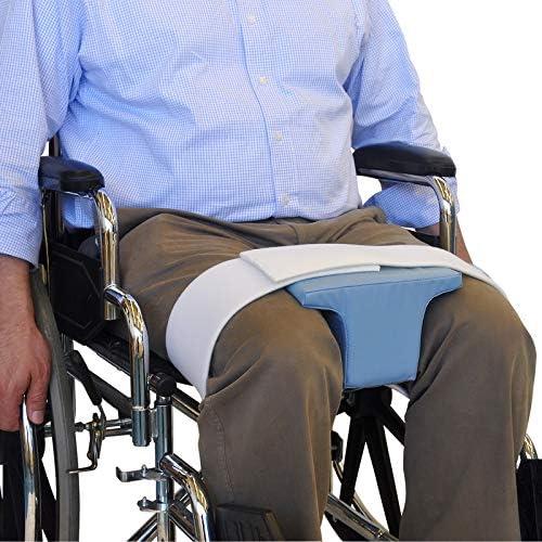 NYOrtho NYOrtho Abduction Wedge Knee Separator - Soft Hip Block Strap Separating Knees Surgery - Contoured Knee Pillow Sciatica Relief - Spine Alignment -Pain Leg - Nerve