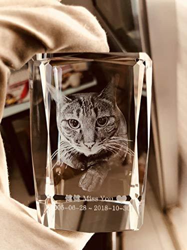 Youni 3D Crystal Glass Picture Custom from Photo. Tower