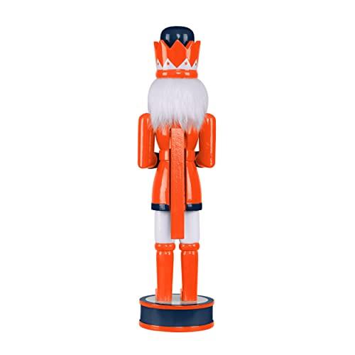 FOCO FOCO NCAA Auburn Tigers Team Logo 14\" Holiday NutcrackerTeam Logo 14\" Holiday Nutcracker, Version 2, One Size