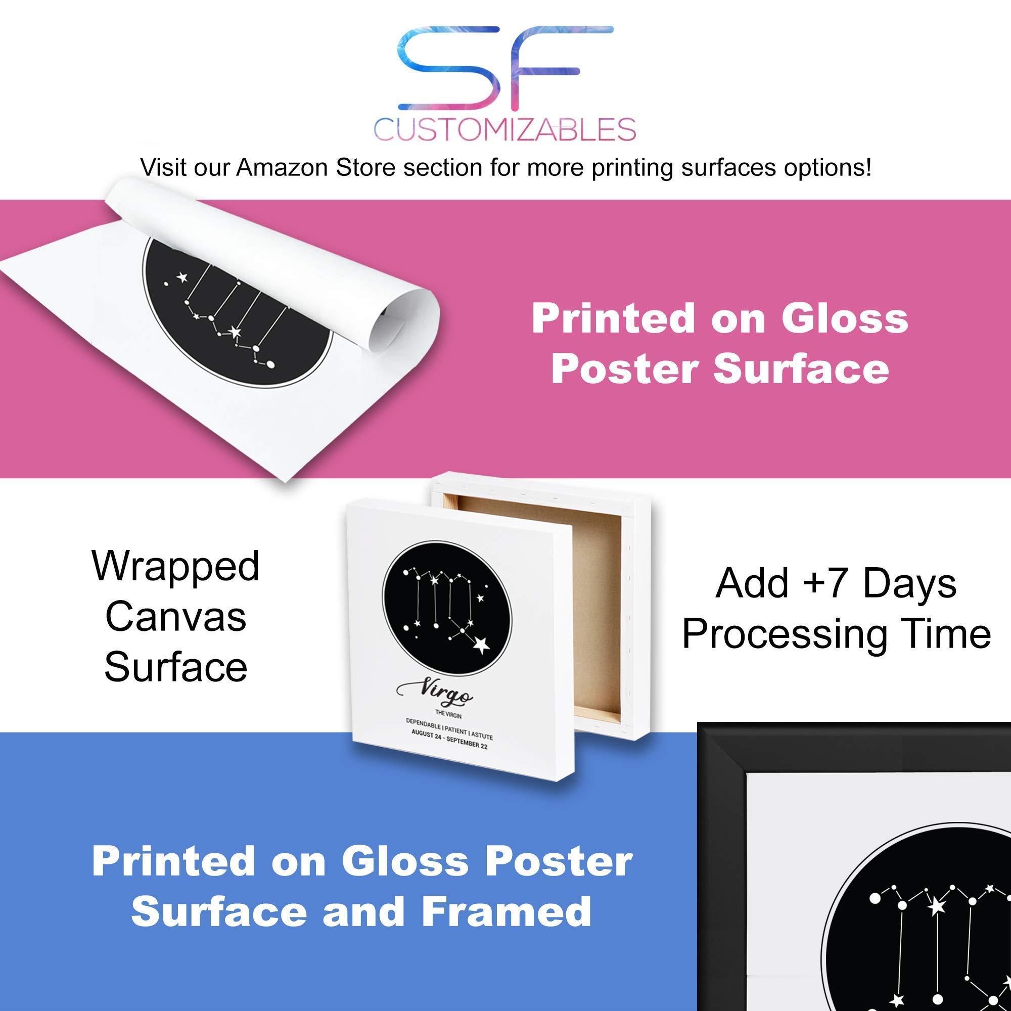 Canvas Art USA Washing Away by Richard Silver - 21\" x 30\" Framed Canvas Art Print - Black Frame - Ready to Hang