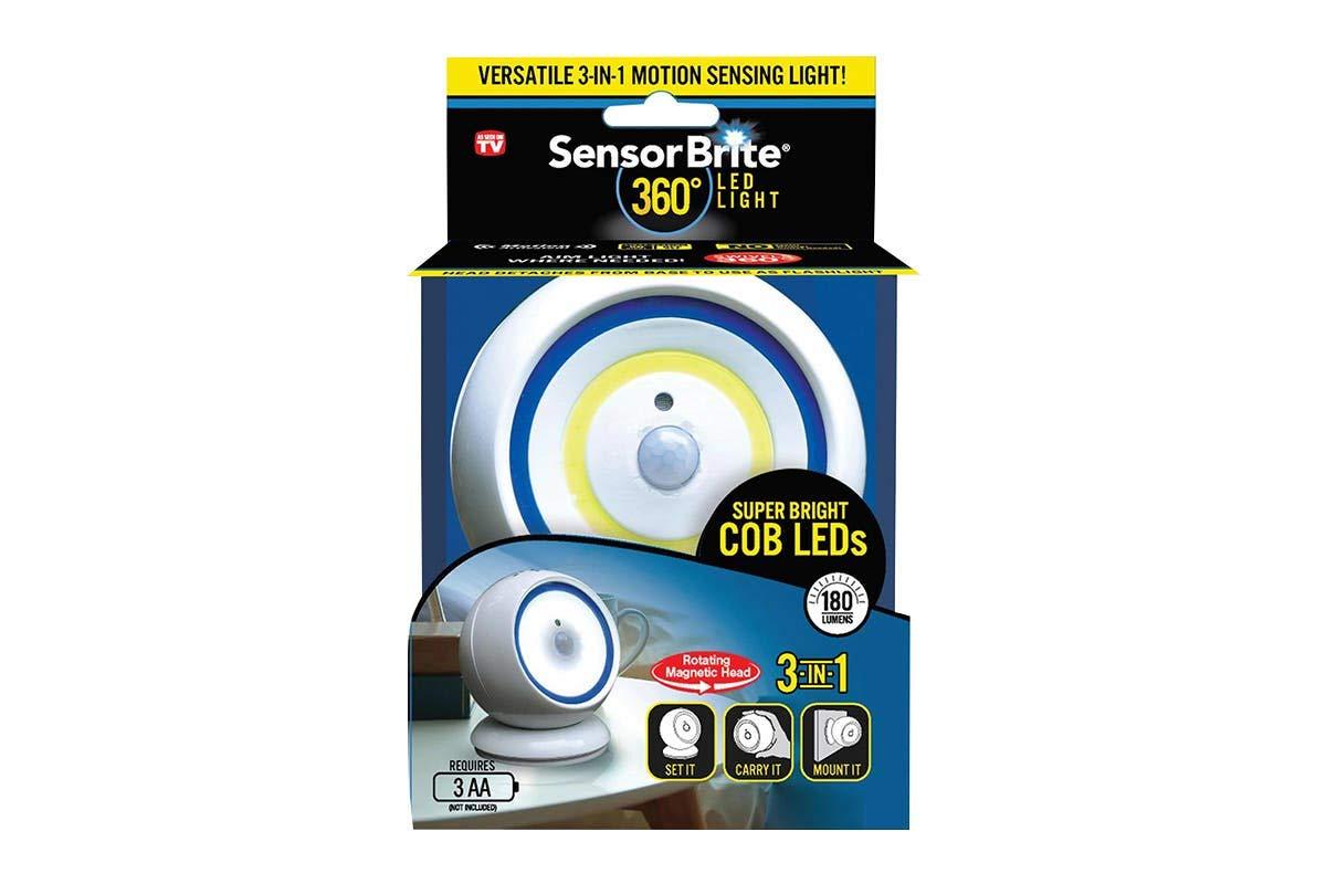 Sensor Brite Sensor Brite As Seen On TV 180 lumens Portable Work Light - Case of: 1;