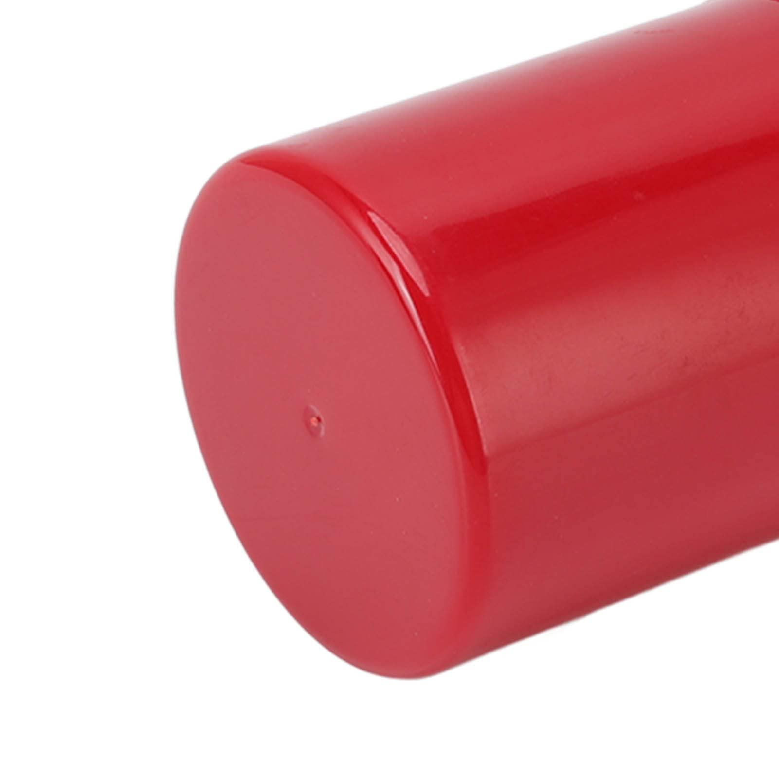 Pssopp Stash Jar,Moistureresistant Smell Proof Container Small Round Plastic Container for Travel (Red)