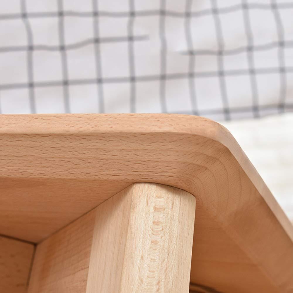 CF-Stools Barstool Breakfast Bar Stools Solid Wood Bar Stool, Bar Stool, High Stool, Dining Stool, Living Room, Square Stool, Makeup Stool, Seat Height 46cm Counter Stool