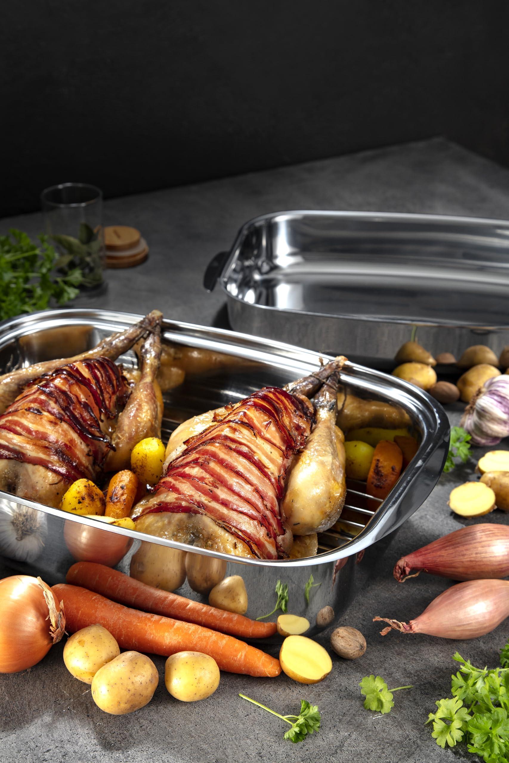 Tescoma Tescoma Exclusive Roaster with Cover, 36 x 24cm