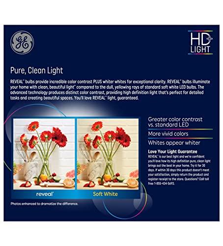 GE GE Reveal 6-Pack 65 W Equivalent Dimmable Color-Enhancing R30 LED Light Fixture Light Bulbs