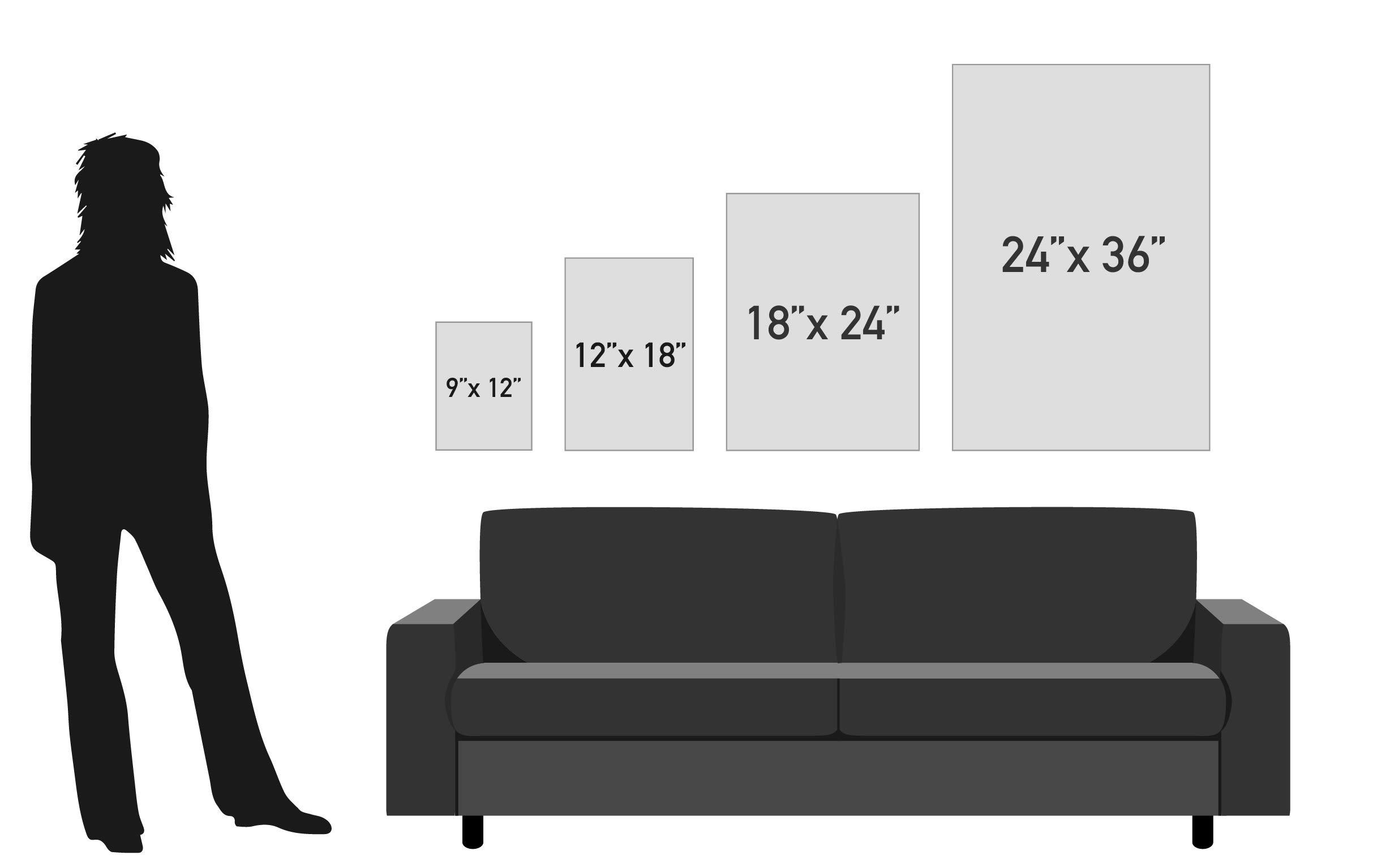 Northwest Art Mall Oregon Beach Day Painting Professionally Framed Art Print from Artwork by Artist Lisa Sofia Robinson Framed Art Size: 20\" x 26\"