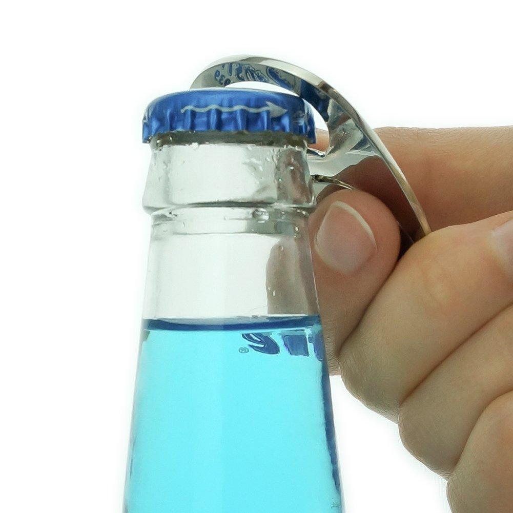 GRAPHICS & MORE Golden Gate Bridge San Francisco Keychain Chrome Metal Spinning Oval Bottle Opener