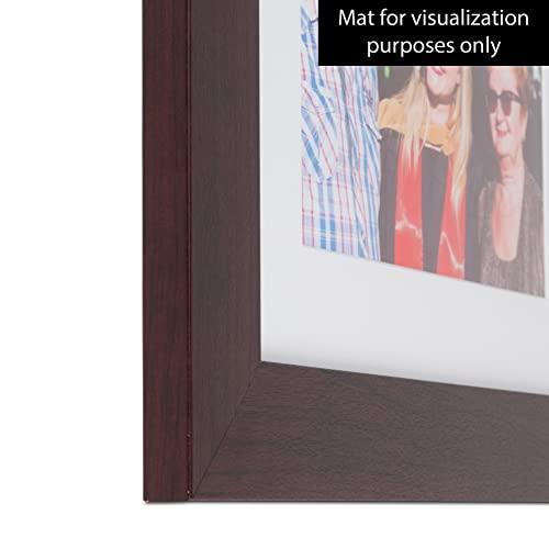 ArtToFrames ArtToFrames 22x30 inch Rich Mahogany Frame Picture Frame, 2WOMFRBW74039-22x30