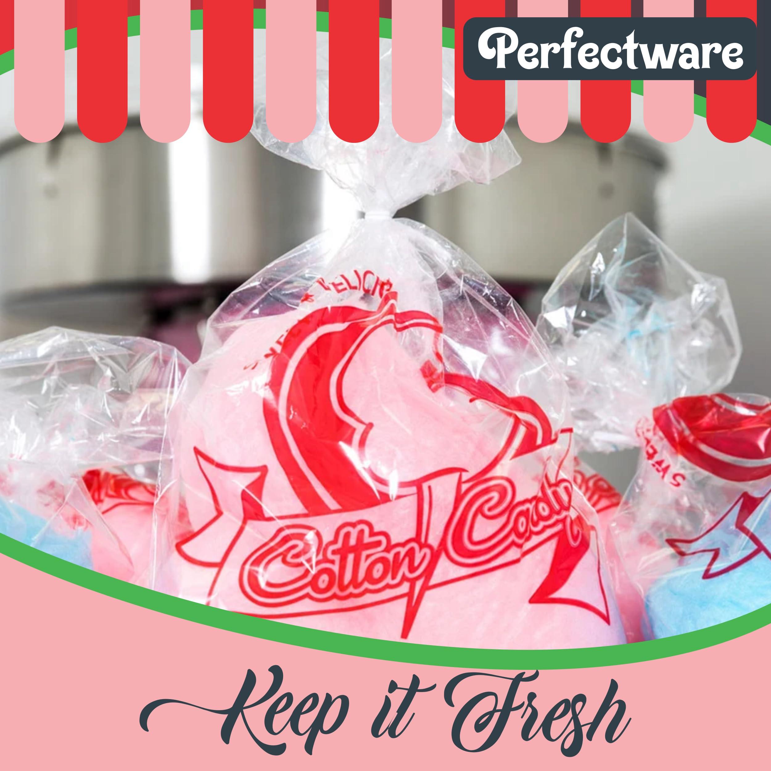 Perfectware Perfectware Cotton Candy Bags 100ct. PW-Cotton Candy Bags 100ct