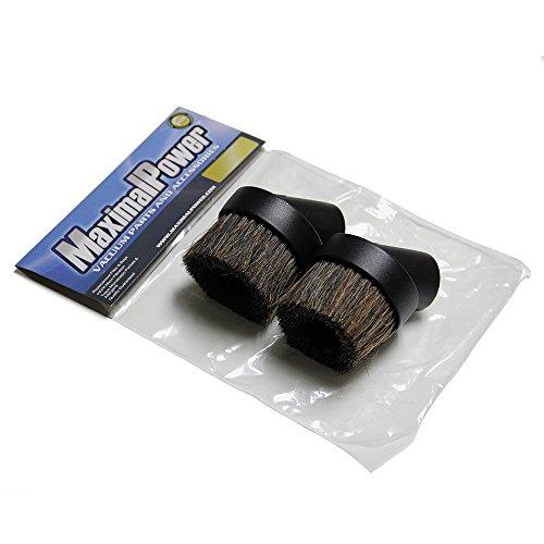 MaximalPower MaximalPower Round Vacuum Cleaner Attachment Dusting Brush Tool Replacement (2 Pack) 1.25" 1-1/4" 32mm # FA-5306-3-2pk