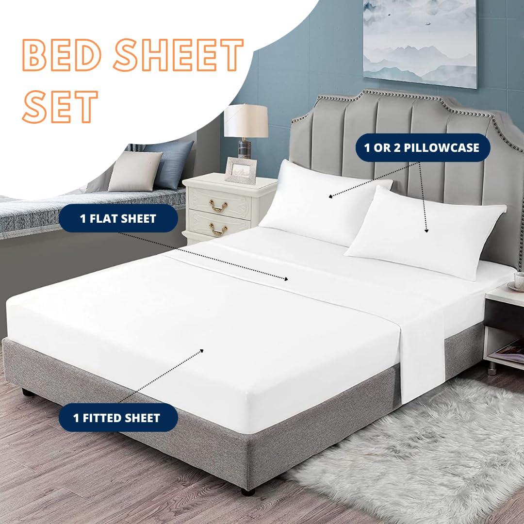 THYUNQ THYUNQ Skull Sheets Twin XL Size Bed, Satanic Gothic Pattern Bedding Sheets & Pillowcases - 16 Inch Deep Pocket, Super Soft Microfiber Printed Sheet Set 3 Piece