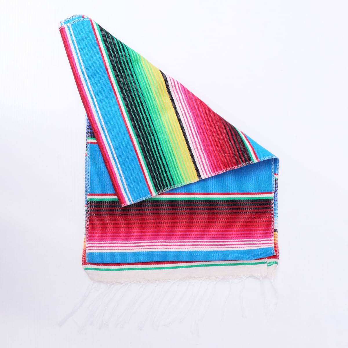 HAKIDZEL HAKIDZEL Mexican Table Decorations Dining Table Runner zarape Table Runners Custom Table Runner Outdoor Table Runner Serape Runner Mexican Blanket Table Runner Table Cloth Long Table Coffee