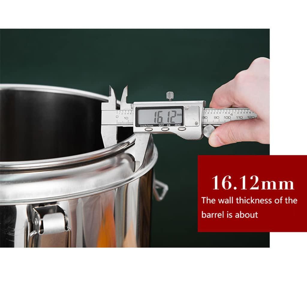 HDVLXZLY HDVLXZLY Stainless Steel Catering Urn, Hot Water Boiler with Lockable Lid, Tea Urn for Home Brewing Commercial Or Office Use,10L