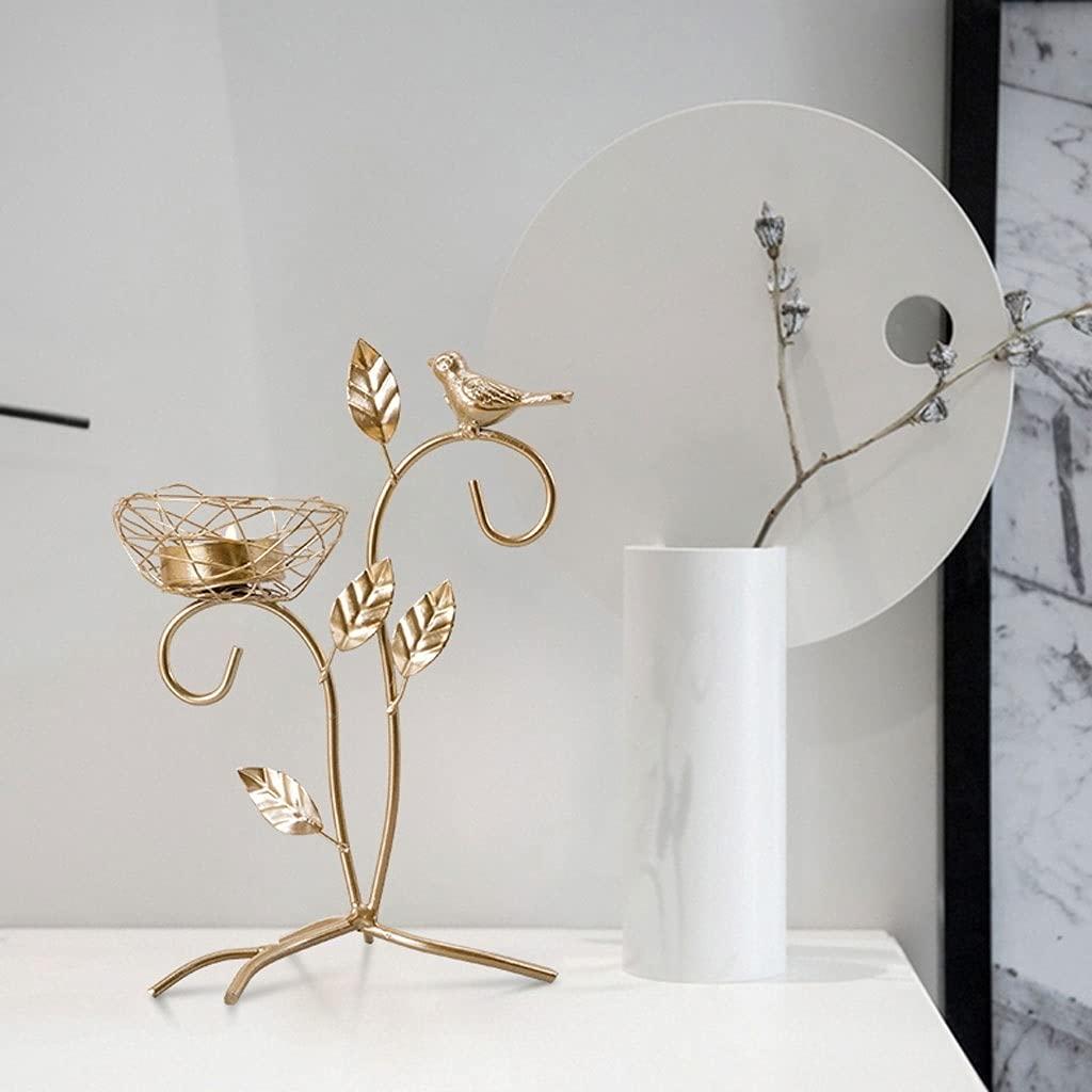 CHICKEN Candle Holder Table Candle Holder Decorative Candle Holder Gold Candle Holder Holder is Very Suitable as a Dinner Candle Household Candle Centerpiece Table Decorations