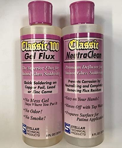Sun and Moon Stained Glass Classic Gel Flux & NeutraClean by Sun and Moon Stained Glass