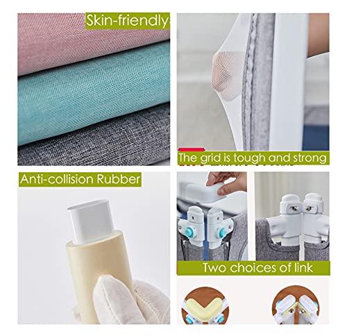 U/D BabyGuard Bed Rails for Toddlers - Extra Long and Tall Specially Designed for Twin, Full, Queen, King (79in(200cm))